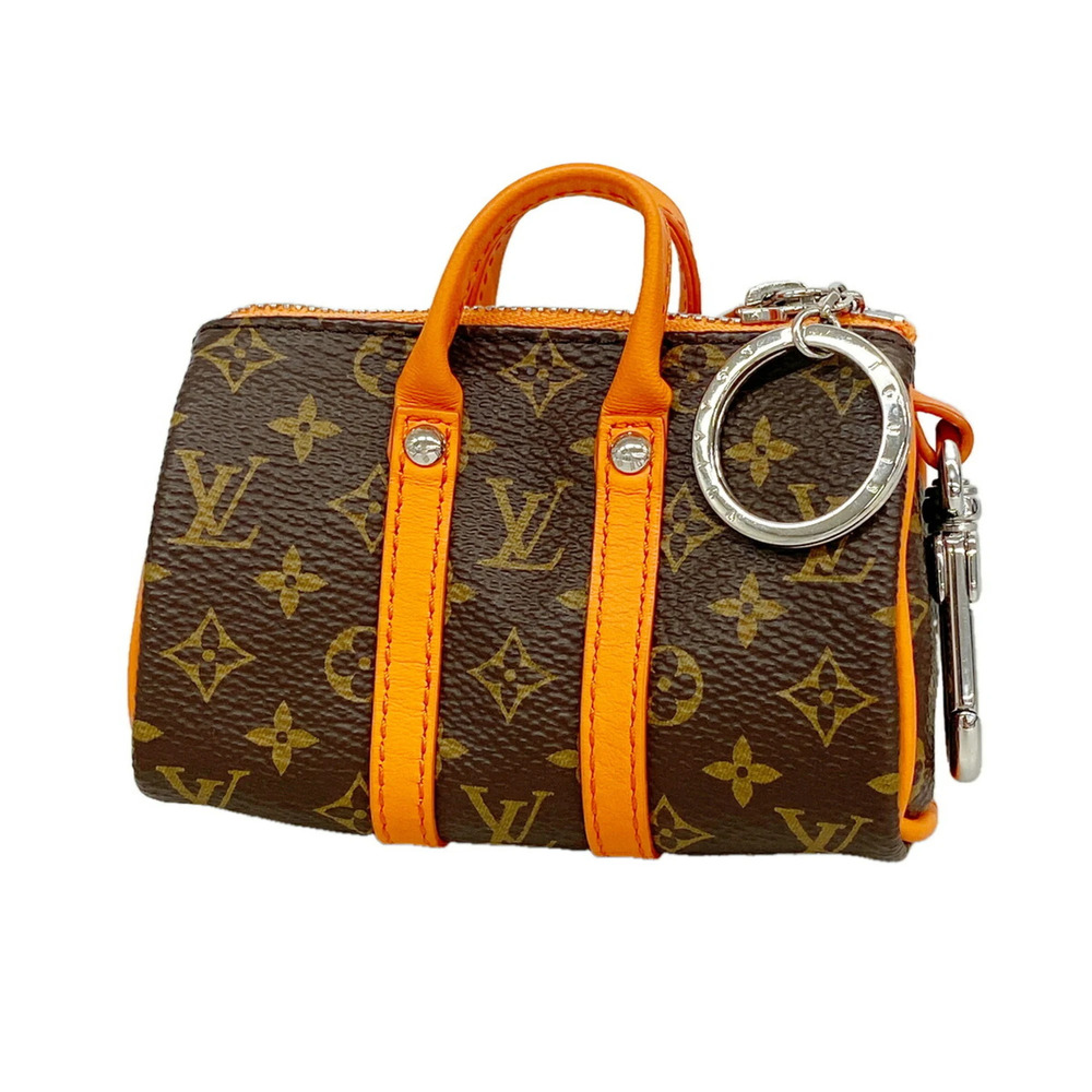 Louis Vuitton Keychain/Charm Monogram Mini Keepall M01522 Brown Orange Men's ...